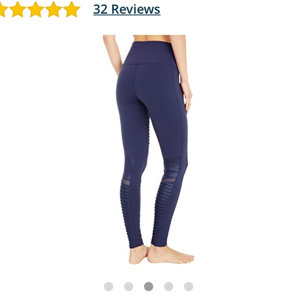 ALO 🔴 High Waisted Moto legging - Picture 4 of 9